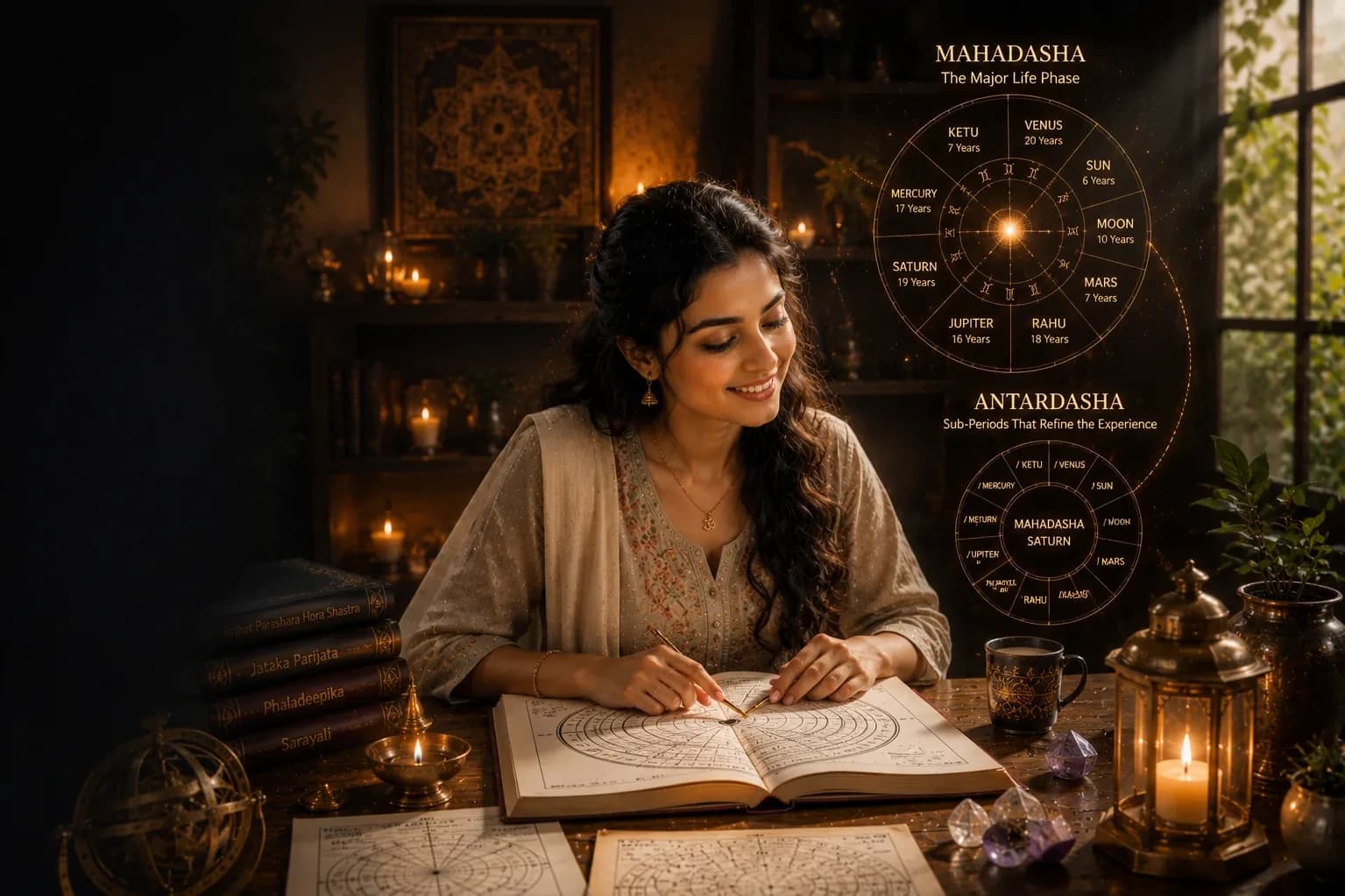 How Mahadasha and Antardasha Work Together