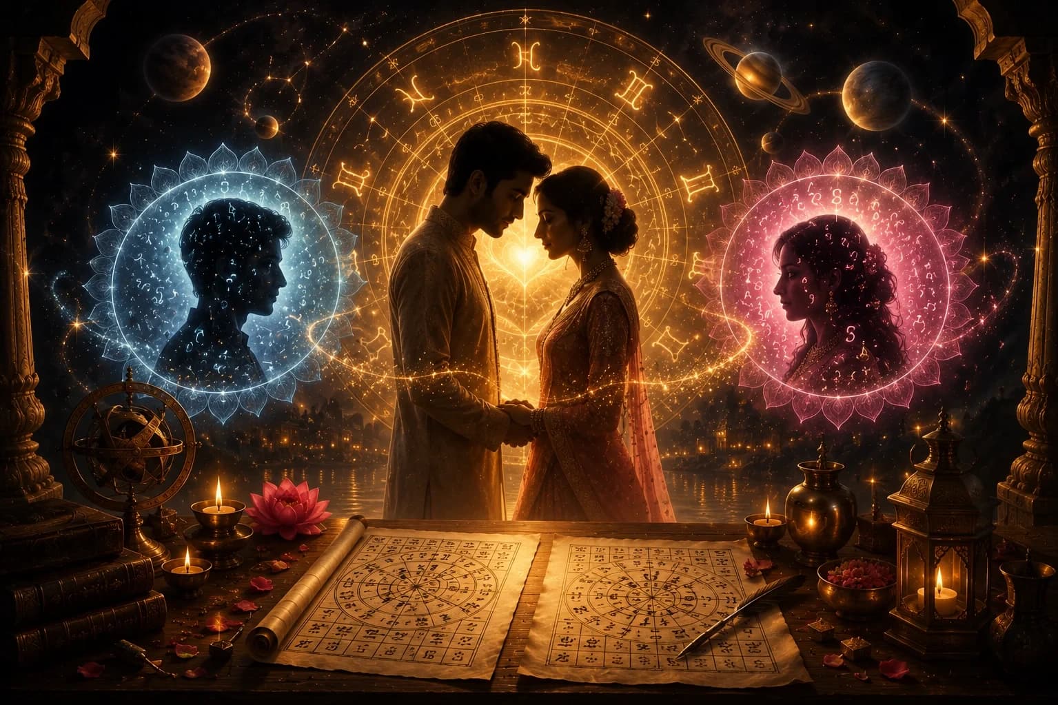 नावावरून विवाह गुण मिलान: फक्त नावाच्या आधारे वैवाहिक सुसंगती कळू शकते का?