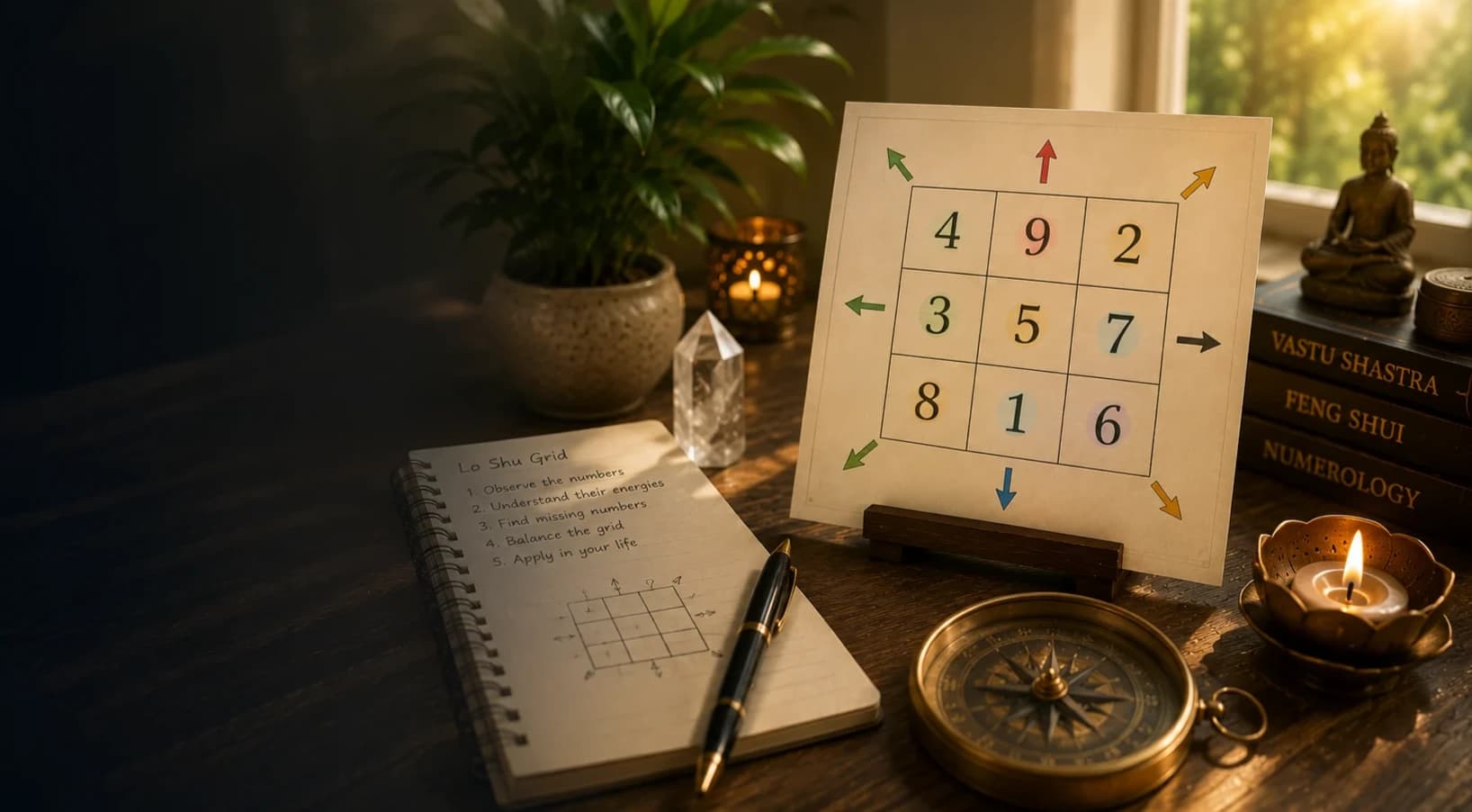 How to Make Your Lo Shu Grid from Your Date of Birth